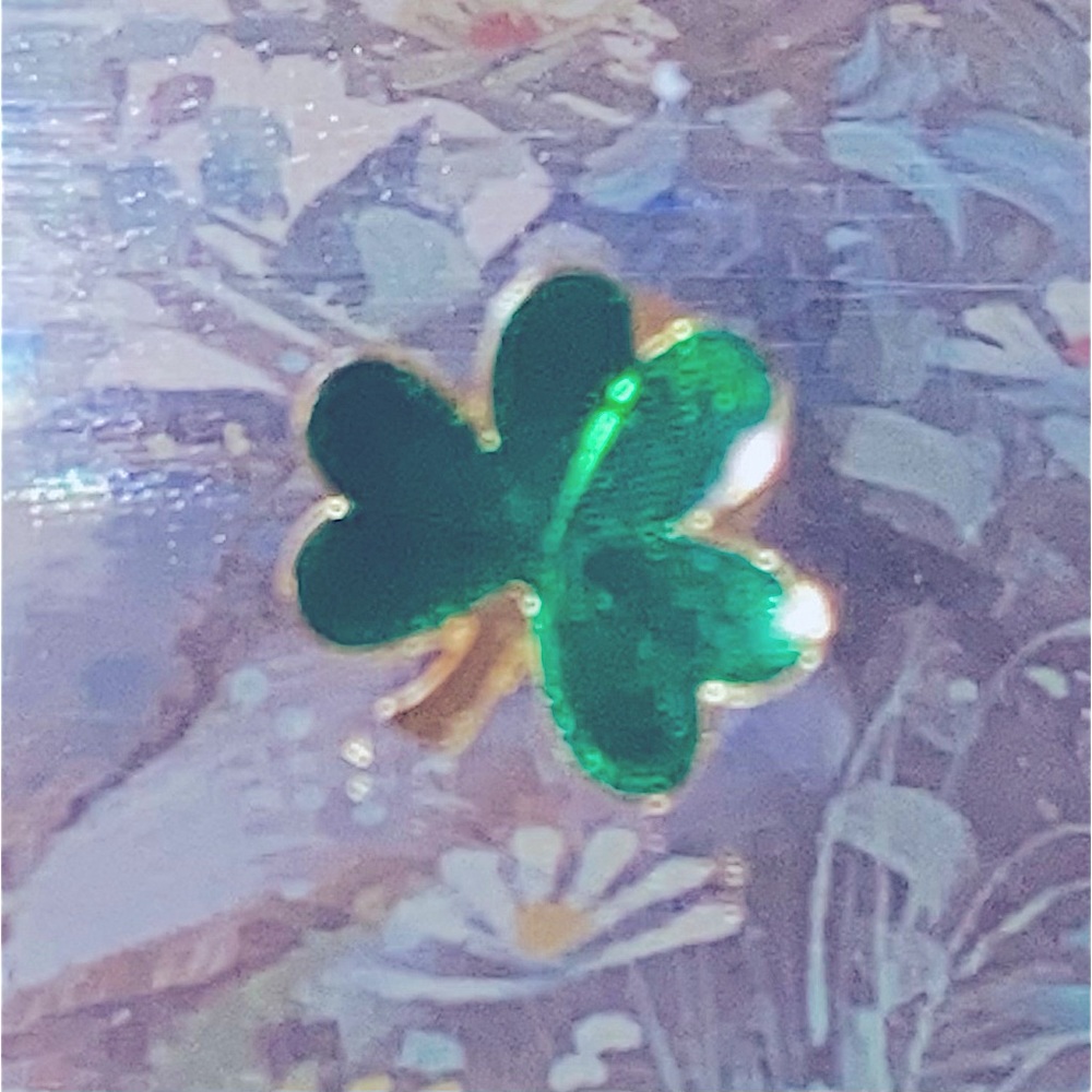 🙀☘️ St Patty Clover Pin ☘️ In Nice Pre 💚Condition ☘️ - Picture 8 of 16